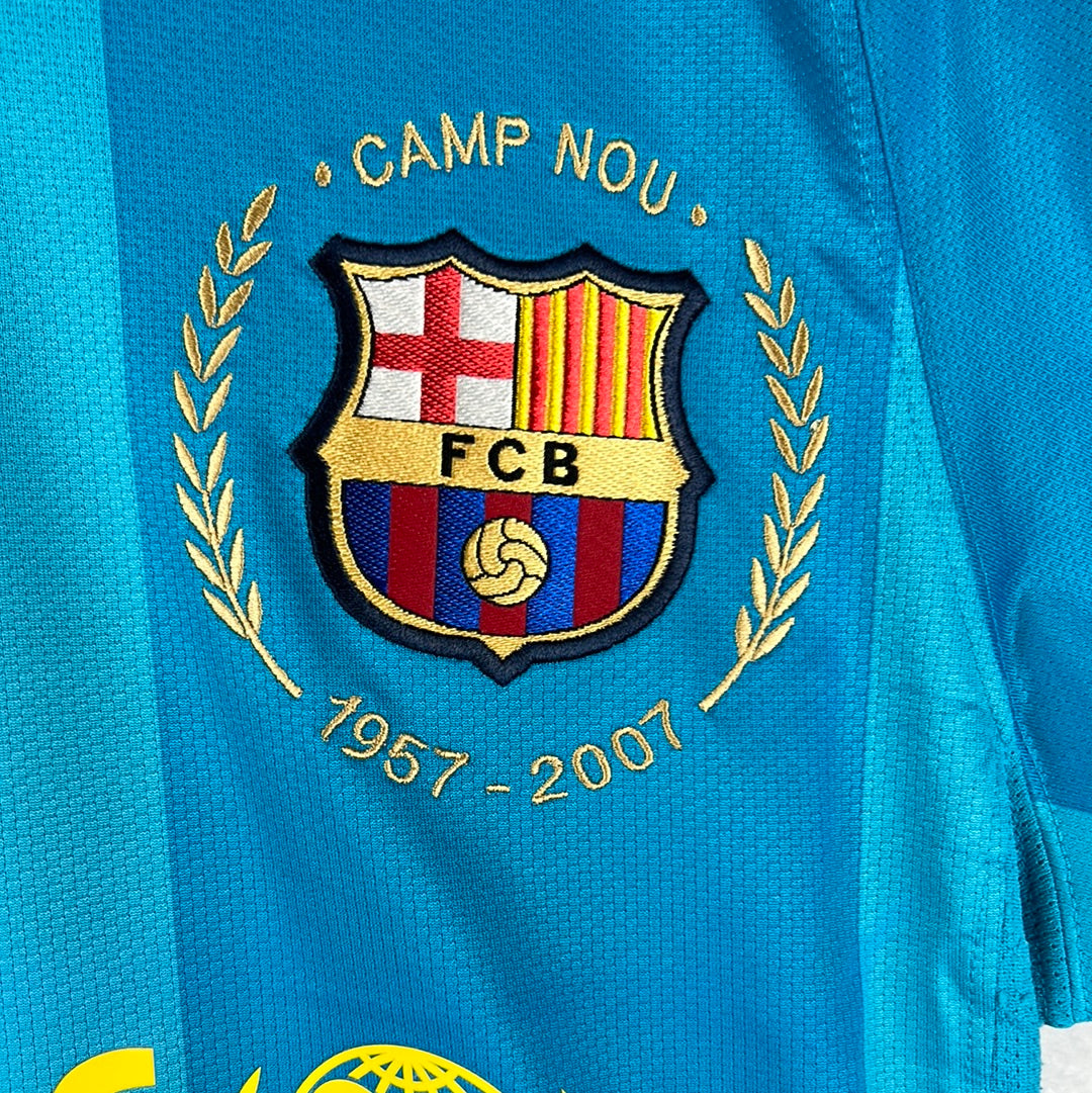 Barcelona 2007/2008 Player Issue Away Shirt - Xavi 6