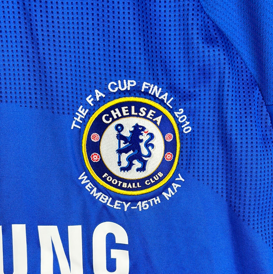 Chelsea 2010/2011 FA Cup Final Home Shirt - Lamaprd 8 - 3XL