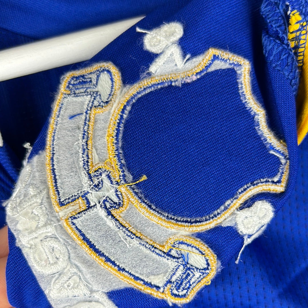 Everton 2007-2008 Player Issue Home Shirt - Yobo 4 - Long Sleeve