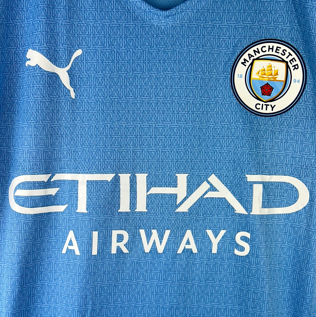 Manchester City 2021-2022 Player Issue Home Shirt - Ruben 3
