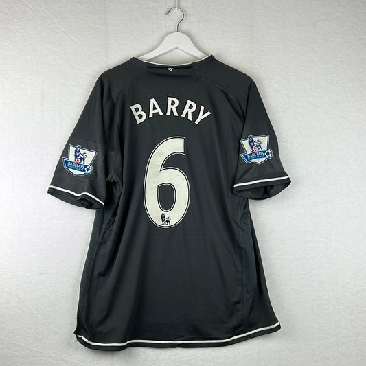 Aston Villa 2007/2008 Player Issue Third Shirt - Barry 6