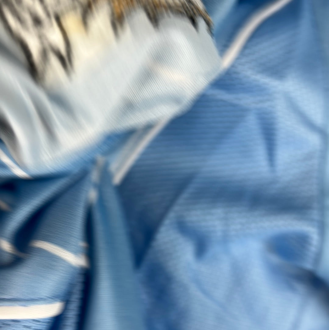 Manchester City 2007/2008 Player Issue Home Shirt - Castillo 30