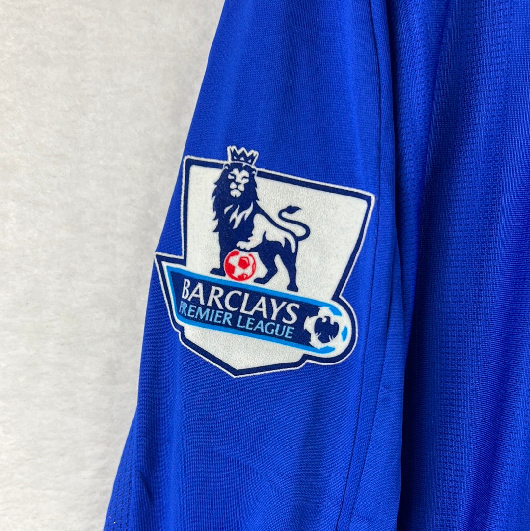 Everton 2007-2008 Player Issue Home Shirt - Yobo 4 - Long Sleeve
