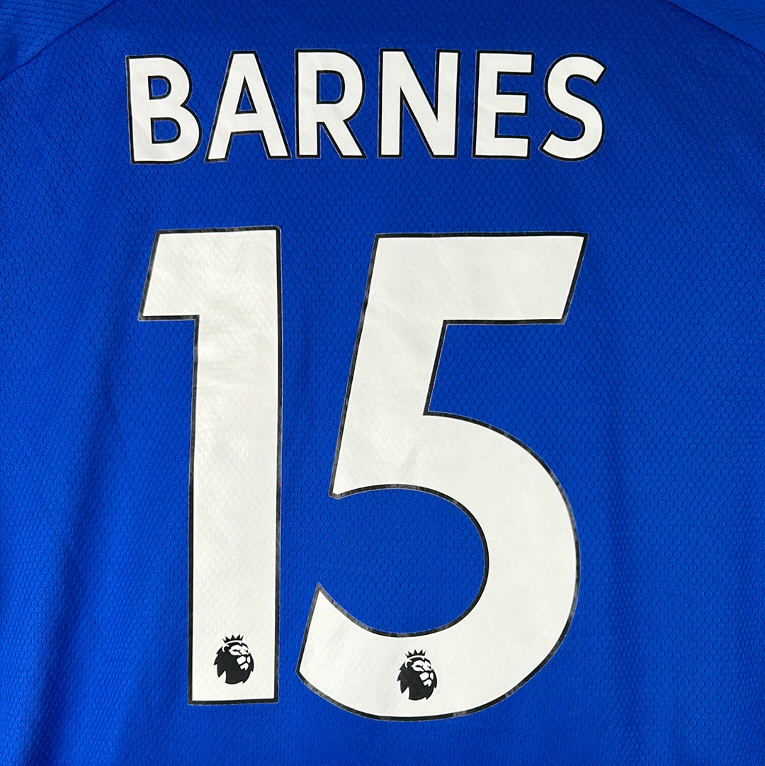 Leicester City 2020/2021 Match Worn/ Issued Shirt - Barnes 15