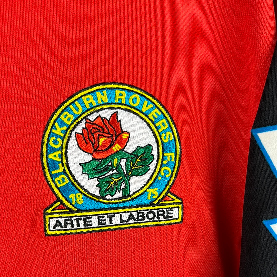 Blackburn Rovers 2004/2005 Player Issue Away Shirt - Short 6