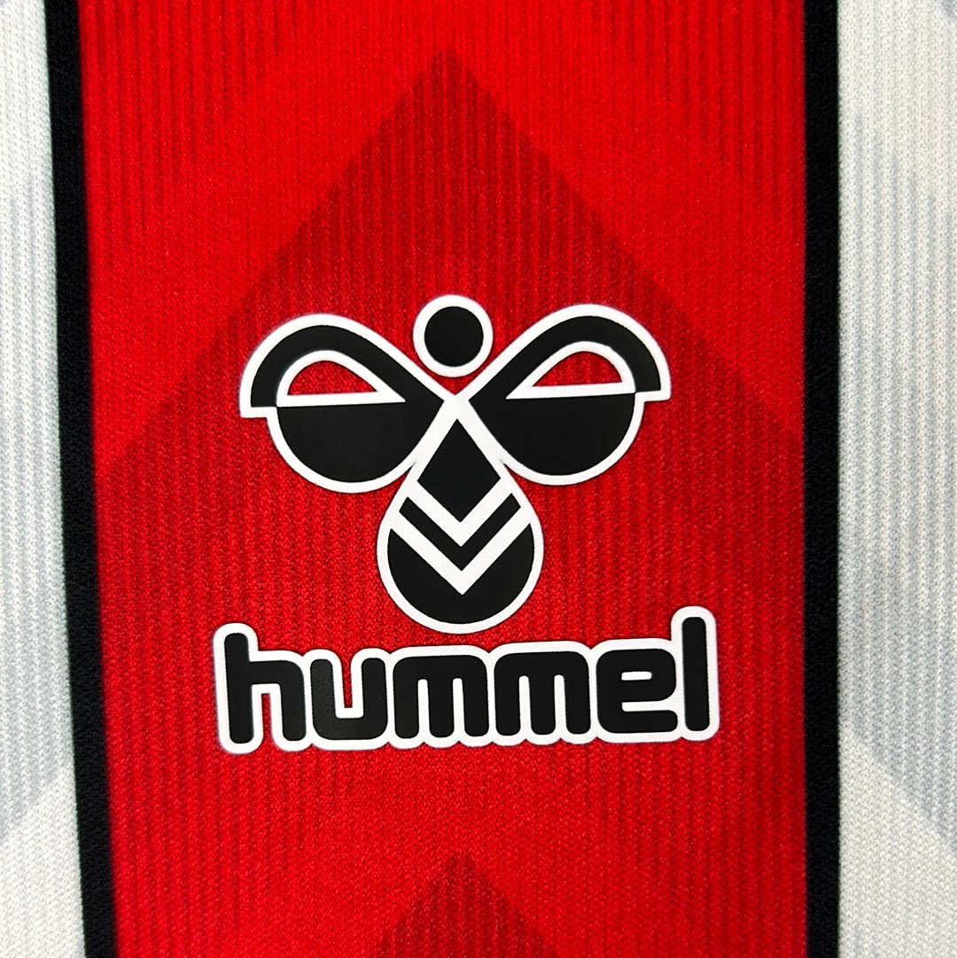 Southampton 2020/2021 Match Worn/ Issued Home Shirt - Bednarek 35