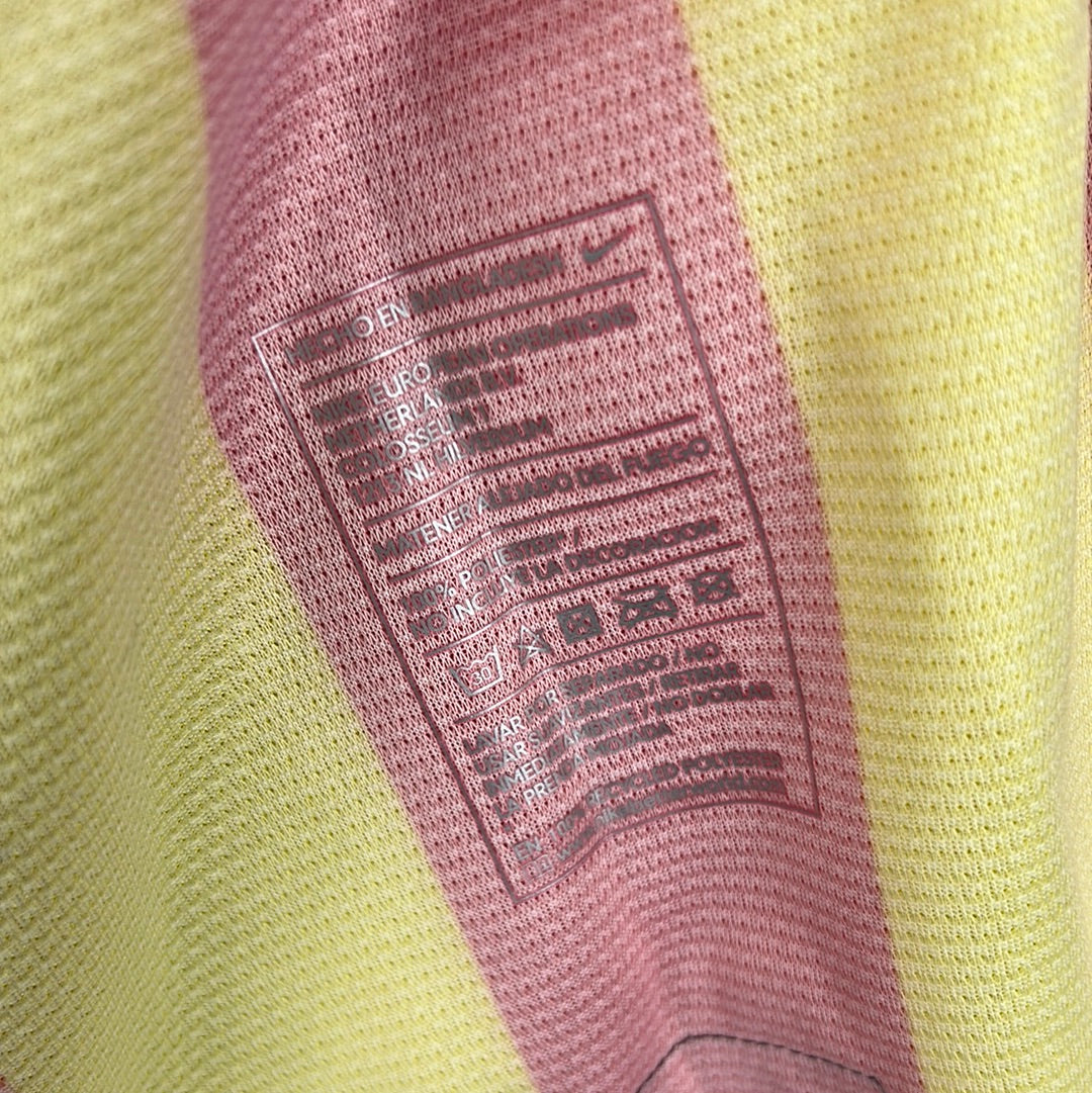 Barcelona 2013/2014 Player Issue Away Shirt - Adriano 21 - La Liga
