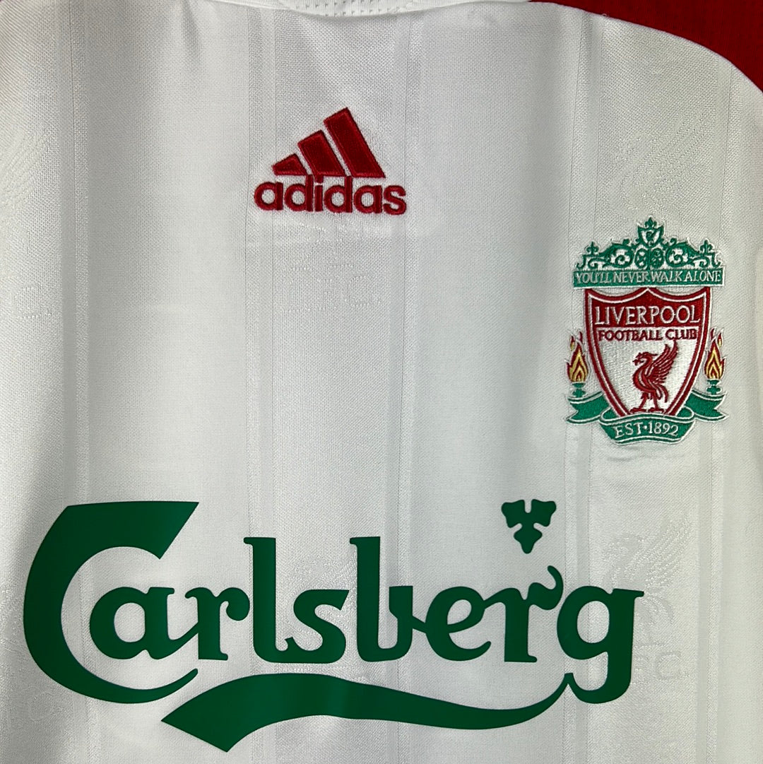 Liverpool 2007/2008 Player Issue Away Shirt - Carragher 23