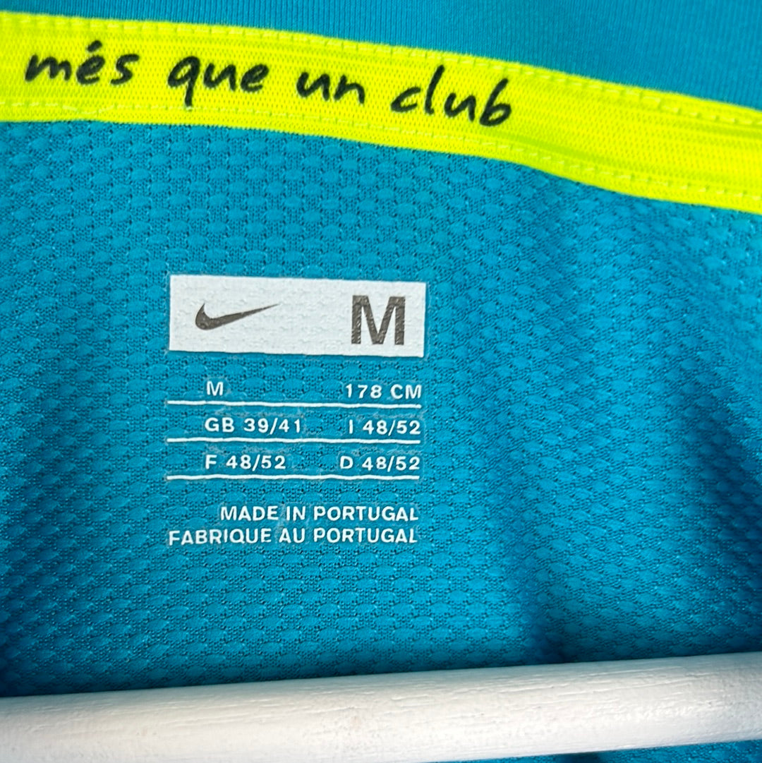 Barcelona 2007/2008 Player Issue Away Shirt - Xavi 6