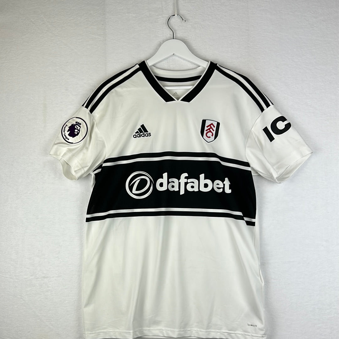 Fulham 2018/2019 Match Issued Home Shirt - Mitrovic 9