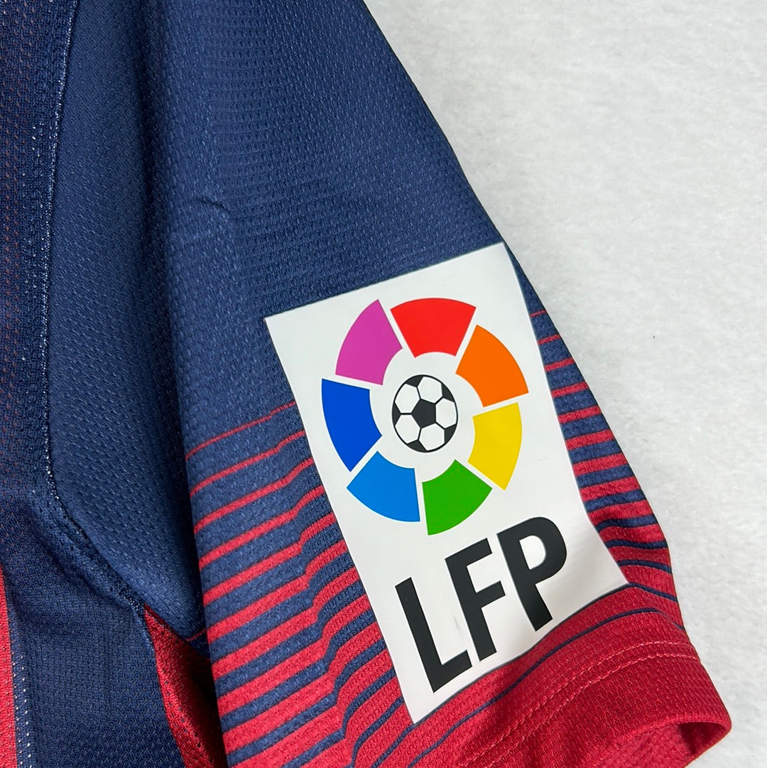 Barcelona 2013/2014 Player Issue Home Shirt - Puyol 5