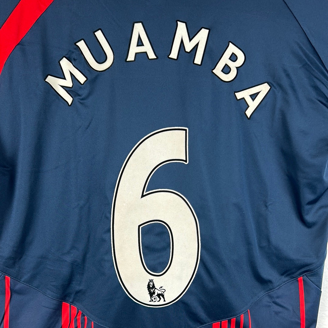 Bolton Wanderers 2009/2010 Player Issue Away Shirt - Muamba 6