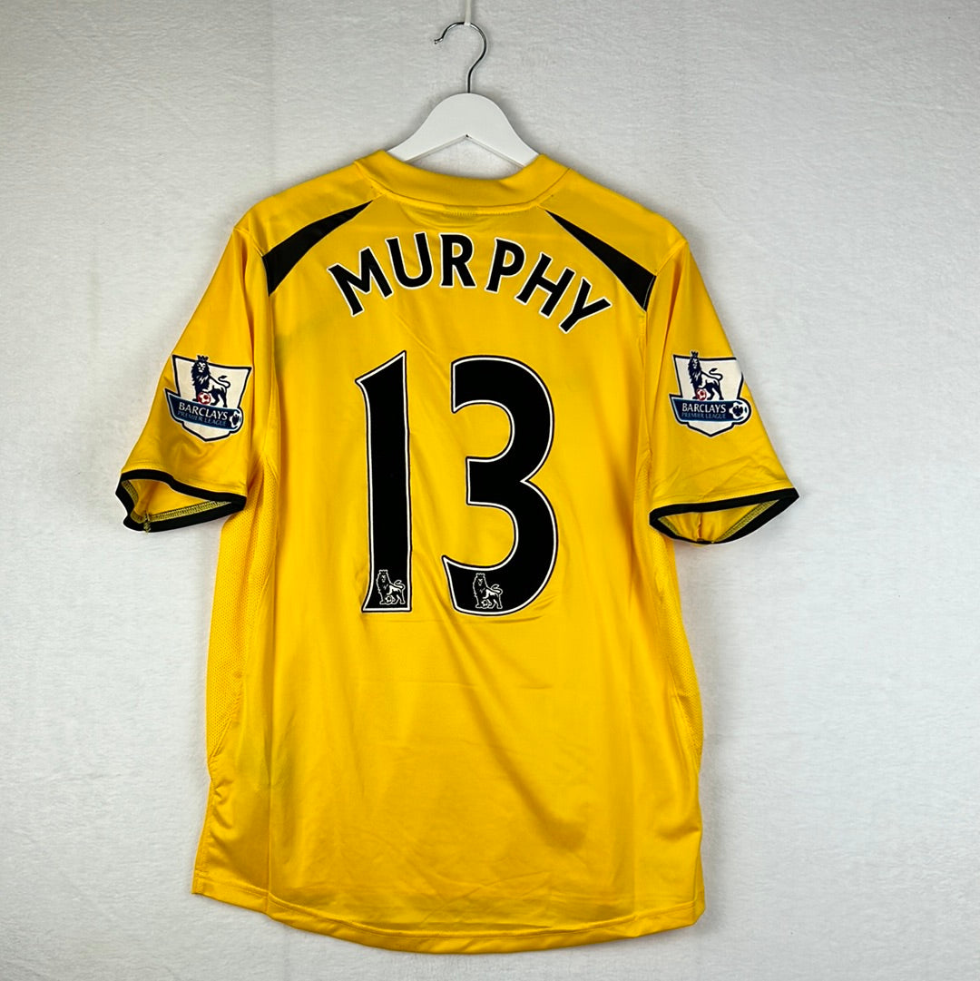 Fulham 2008/2009 Match Issued Third Shirt - Murphy 13