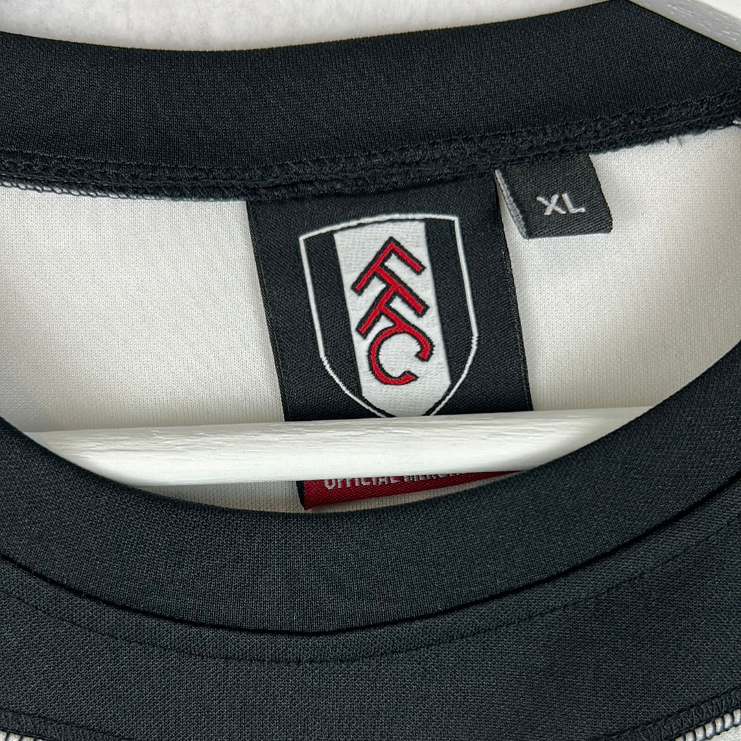 Fulham 2006/2007 Match Issued Home Shirt - Quedrue 4