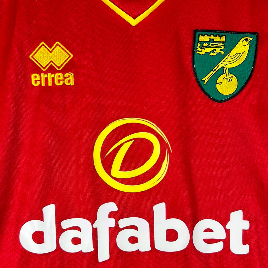 Norwich City 2019/2020 Match Worn Away Shirt - Trybull 19