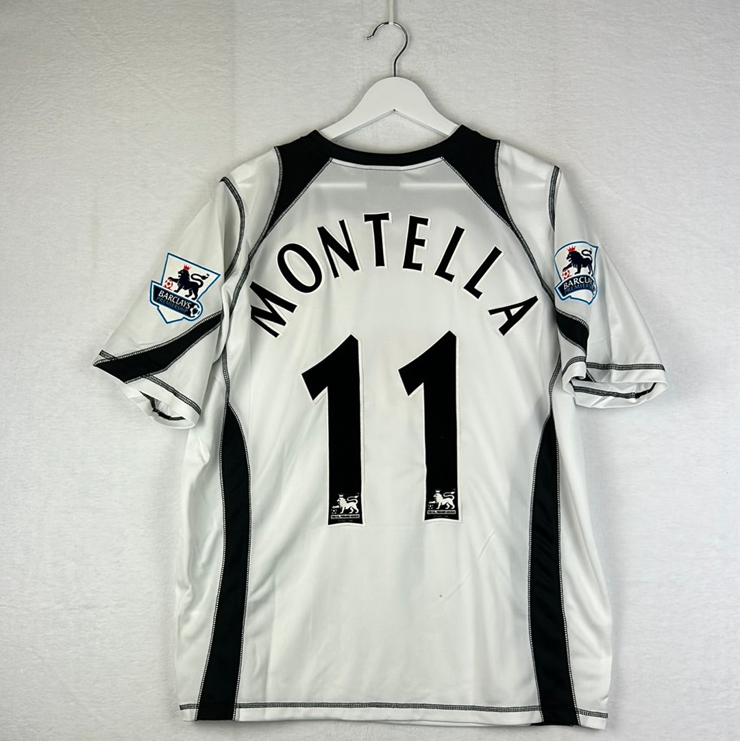 Fulham 2006/2007 Match Worn Home Shirt - Montella 11