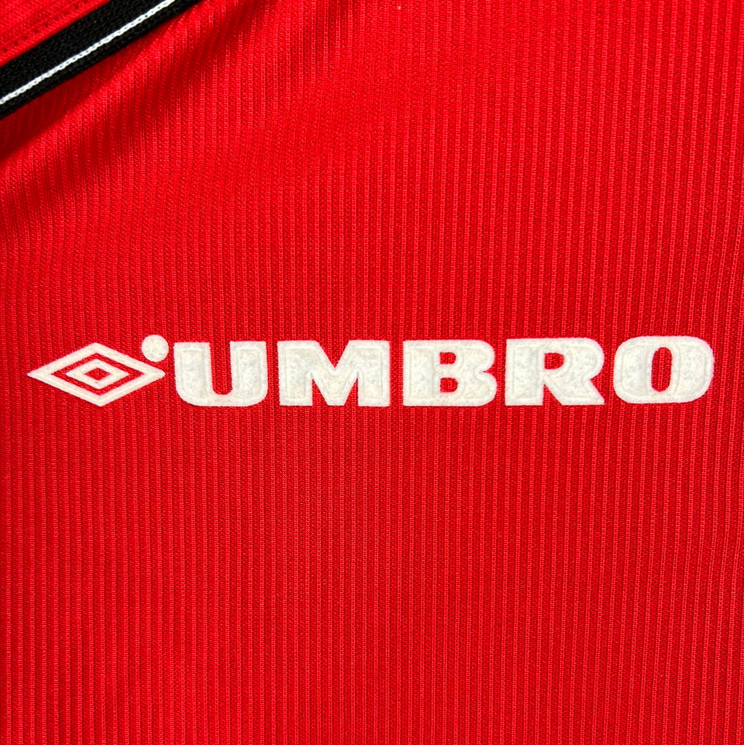 Manchester United 1998/1999 Home Shirt - Medium - Long Sleeve