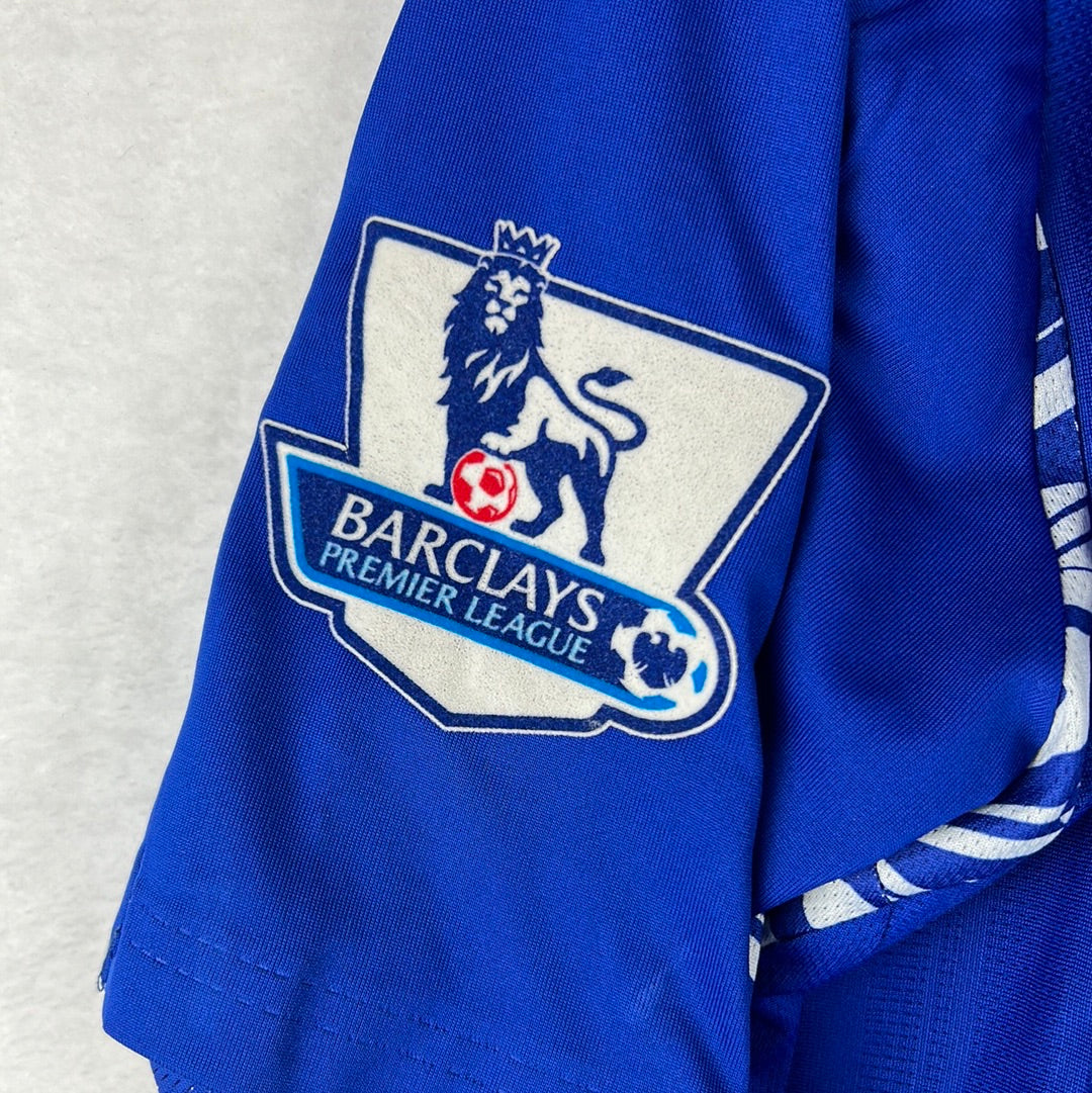 Everton 2007-2008 Player Issue Home Shirt - Johnson 8
