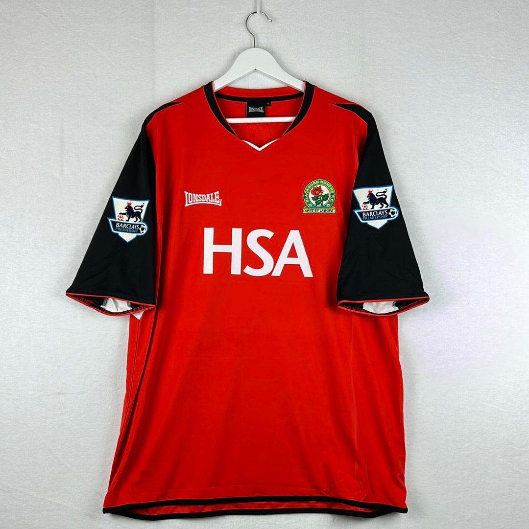 Blackburn Rovers 2004/2005 Player Issue Away Shirt - Short 6