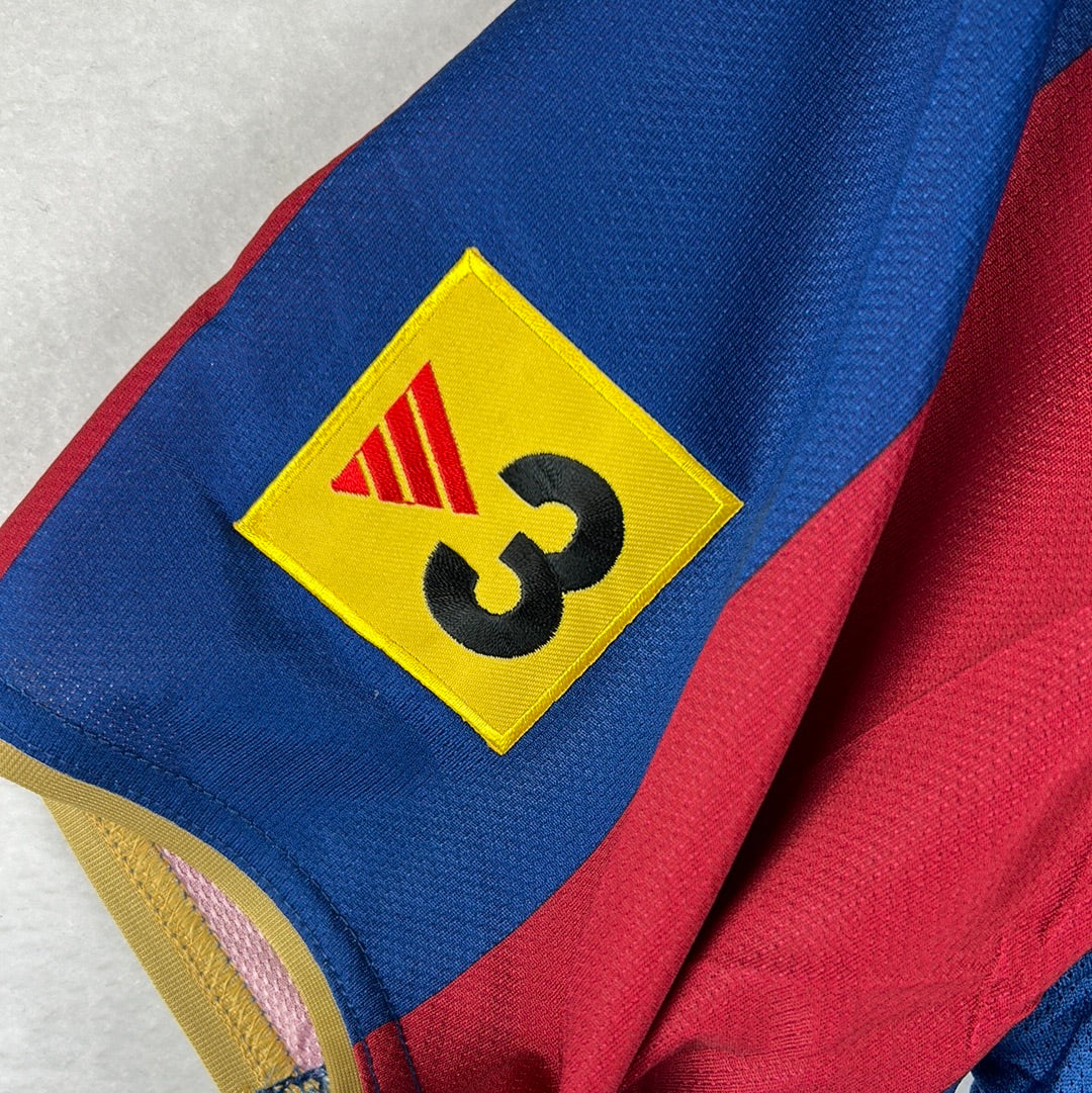 Barcelona 2007/2008 Player Issue Home Shirt - Deco 20