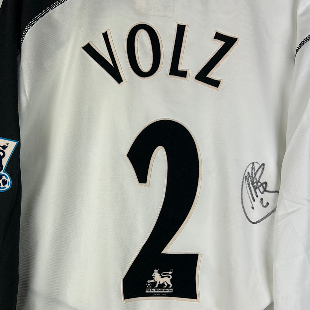 Fulham 2004-2005 Player Issue Home Shirt - Volz 2