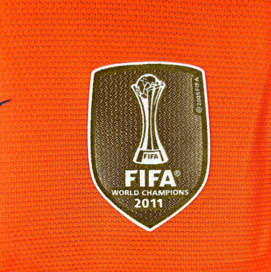 Barcelona 2012/2013 Player Issue Away Shirt - Pique 3 - Long Sleeve