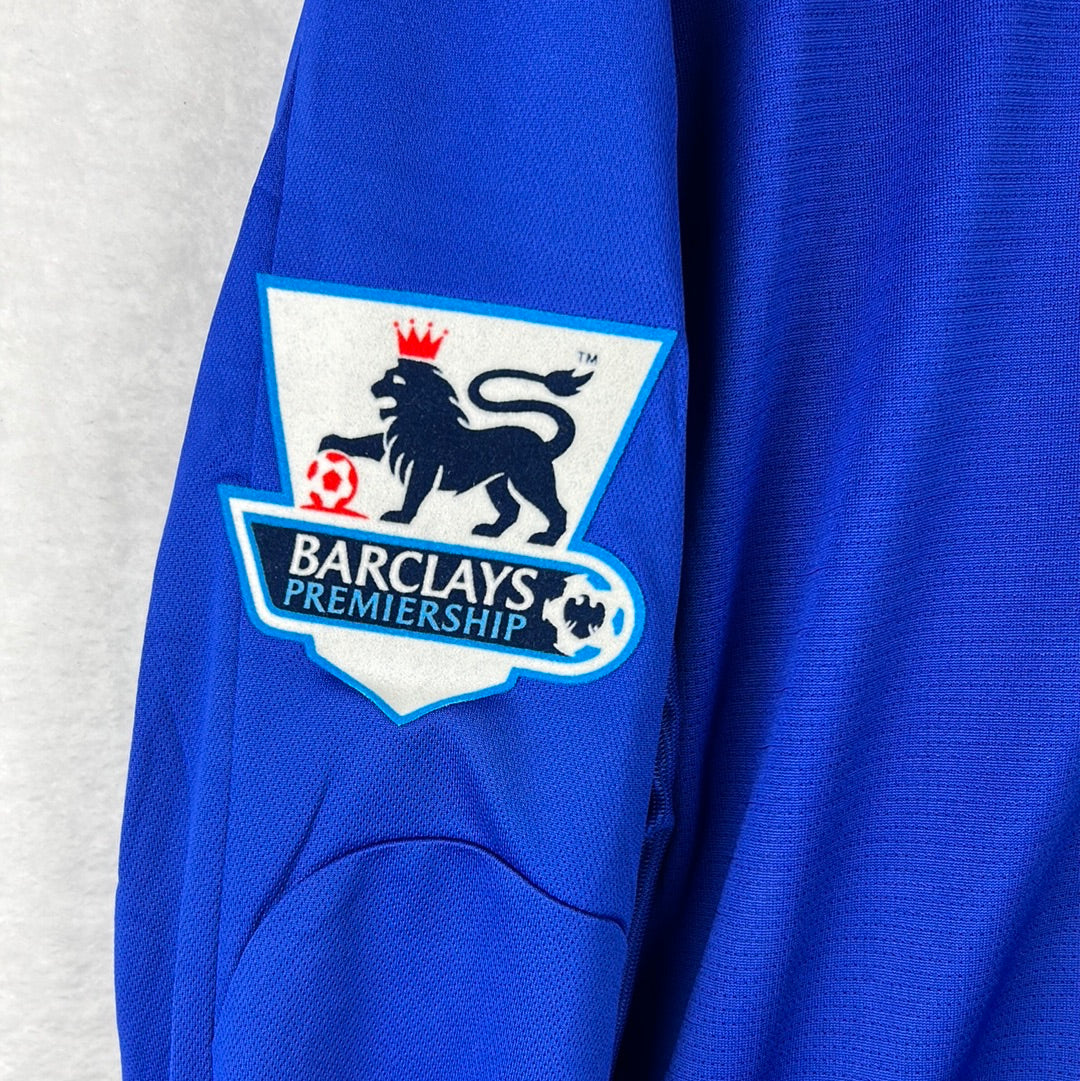 Everton 2005-2006 Player Issue Home Shirt - Yobo 4 - Long Sleeve