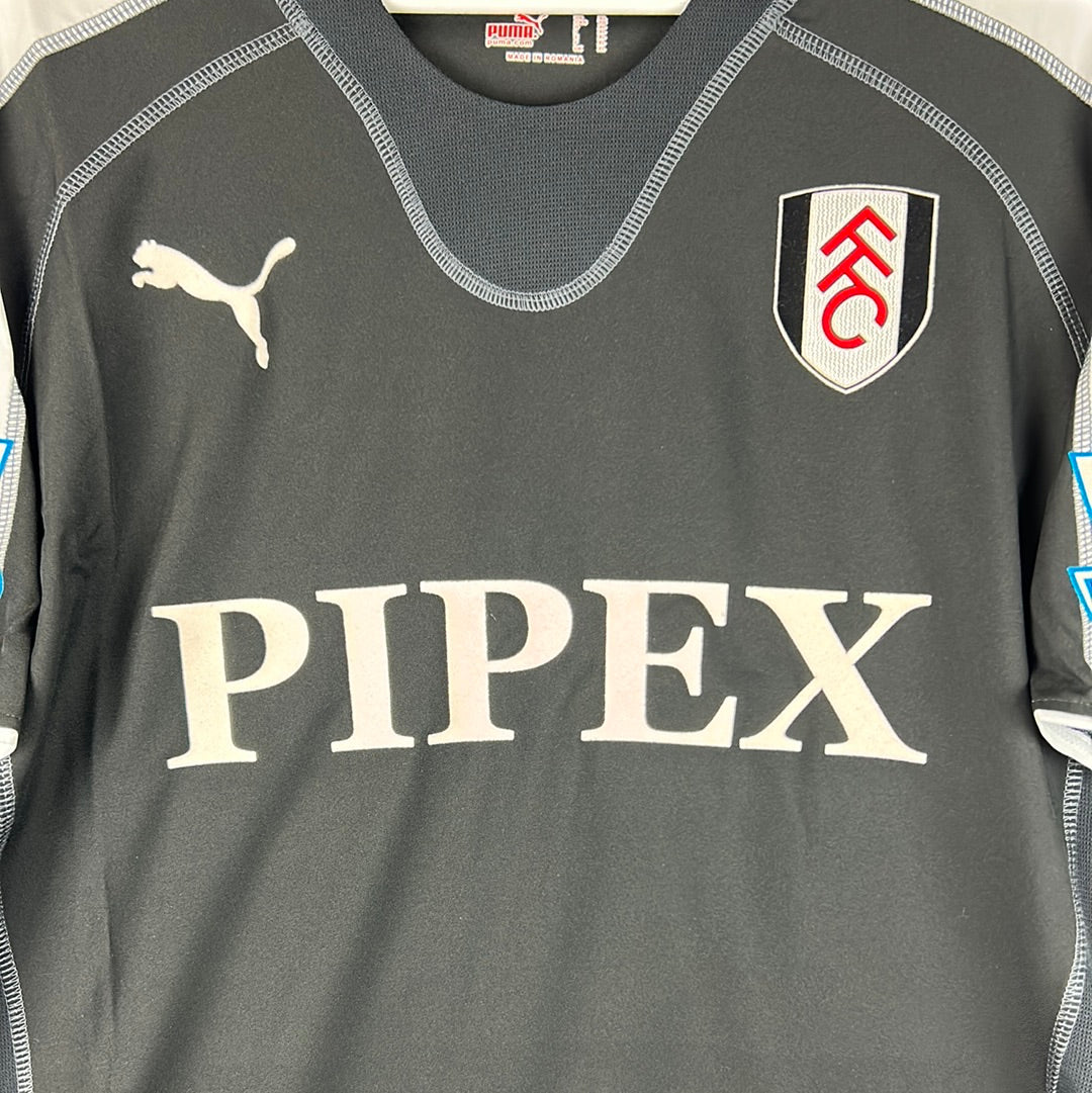 Fulham 2005/2006 Match Worn/Issued Away Shirt - Diop 14