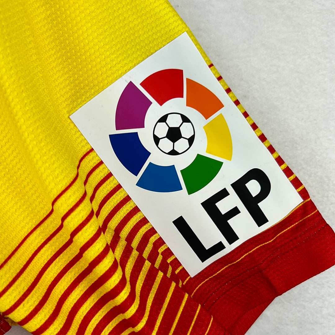 Barcelona 2013/2014 Player Issue Away Shirt - Sergio 16 - La Liga