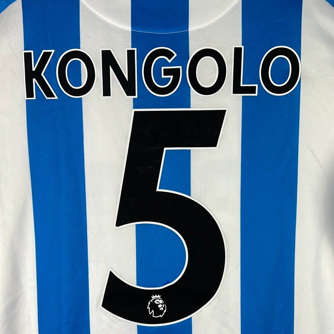 Huddersfield 2018/2019 Match Worn Home Shirt - Kongolo 5