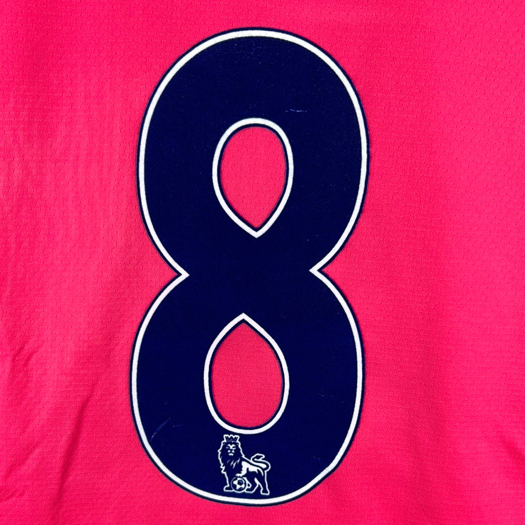 Match Worn Everton 2010/2011 Away Shirt - Lous Saha 8 - COA