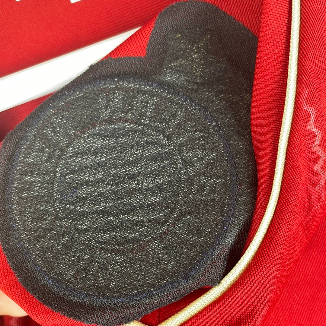 Felt backing of the badge and stars