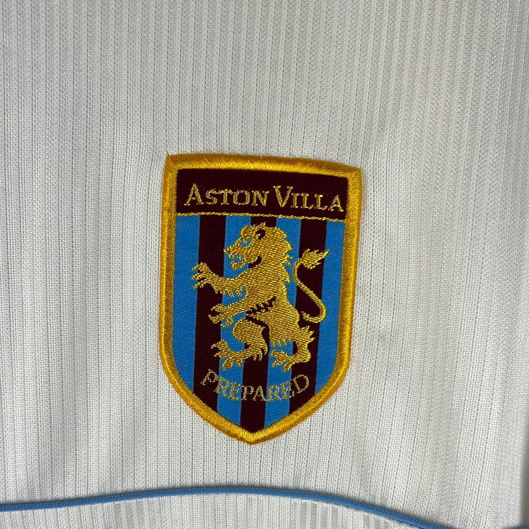 Aston Villa 2002/2003 Player Issue Away Shirt - Staunton 11