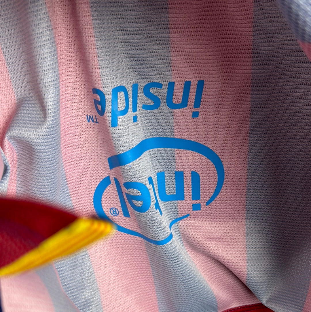 Barcelona 2013/2014 Player Issue Home Shirt - Sergio 16 - Long Sleeve