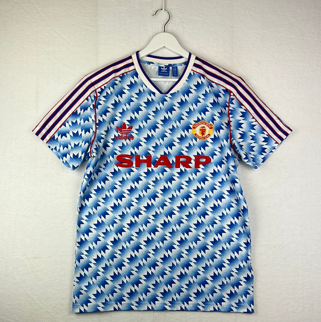 Manchester United 1990 Away Shirt - 2017 Adidas Originals - Medium