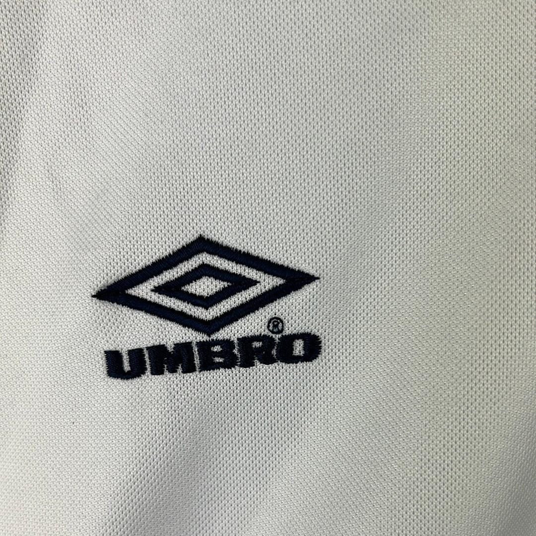 Manchester United 2000/2001 Player Issue Training Shirt - Solskjaer - Large