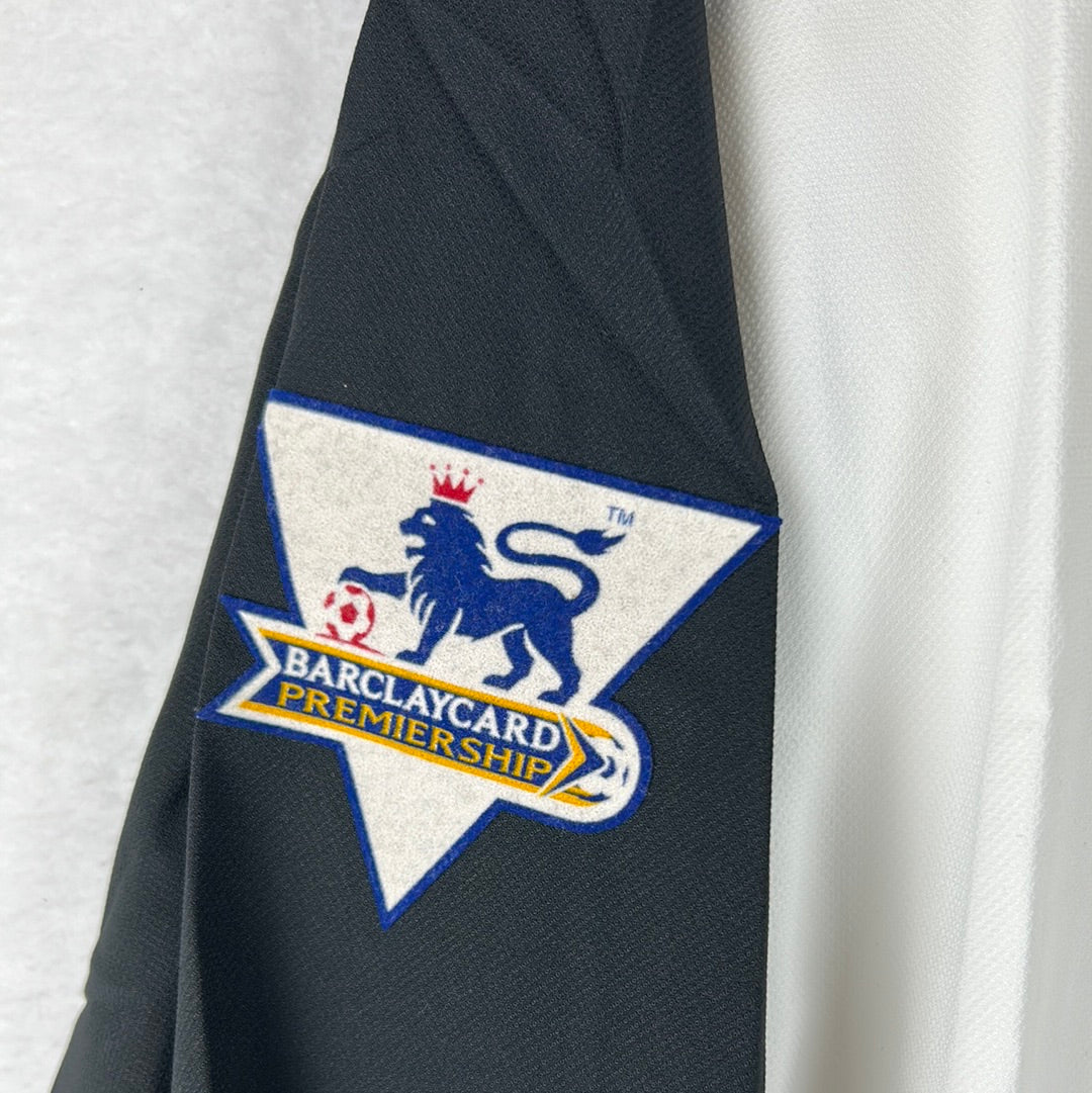 Fulham 2004-2005 Player Issue Home Shirt - Saha 8