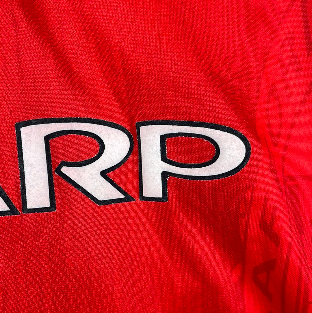 Manchester United 1997/1998 Player Issue Shirt - Poborsky 15