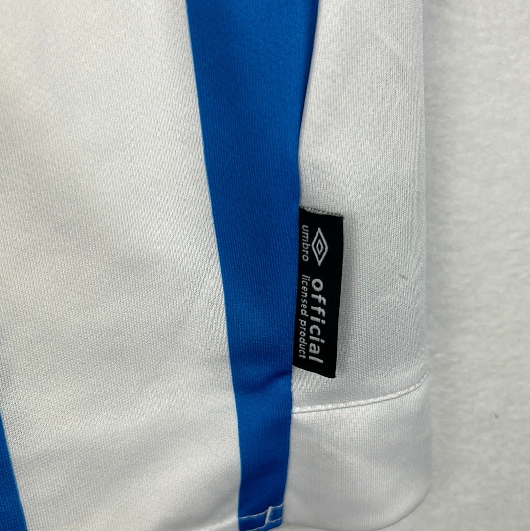 Huddersfield 2018/2019 Match Worn Home Shirt - Kongolo 5