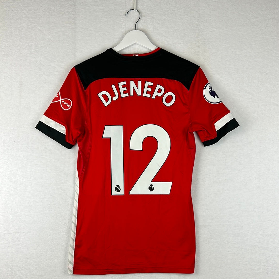 Southampton 2019/2020 Match Worn/ Issued Home Shirt - Djenepo 12