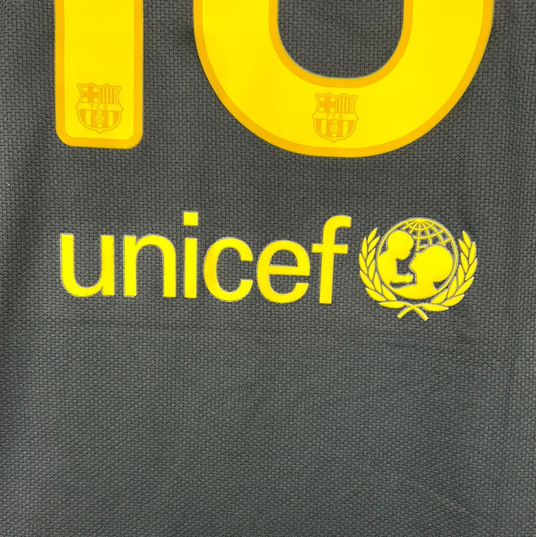 Barcelona 2011/2012 Player Issue Away Shirt - Messi 10 - La Liga