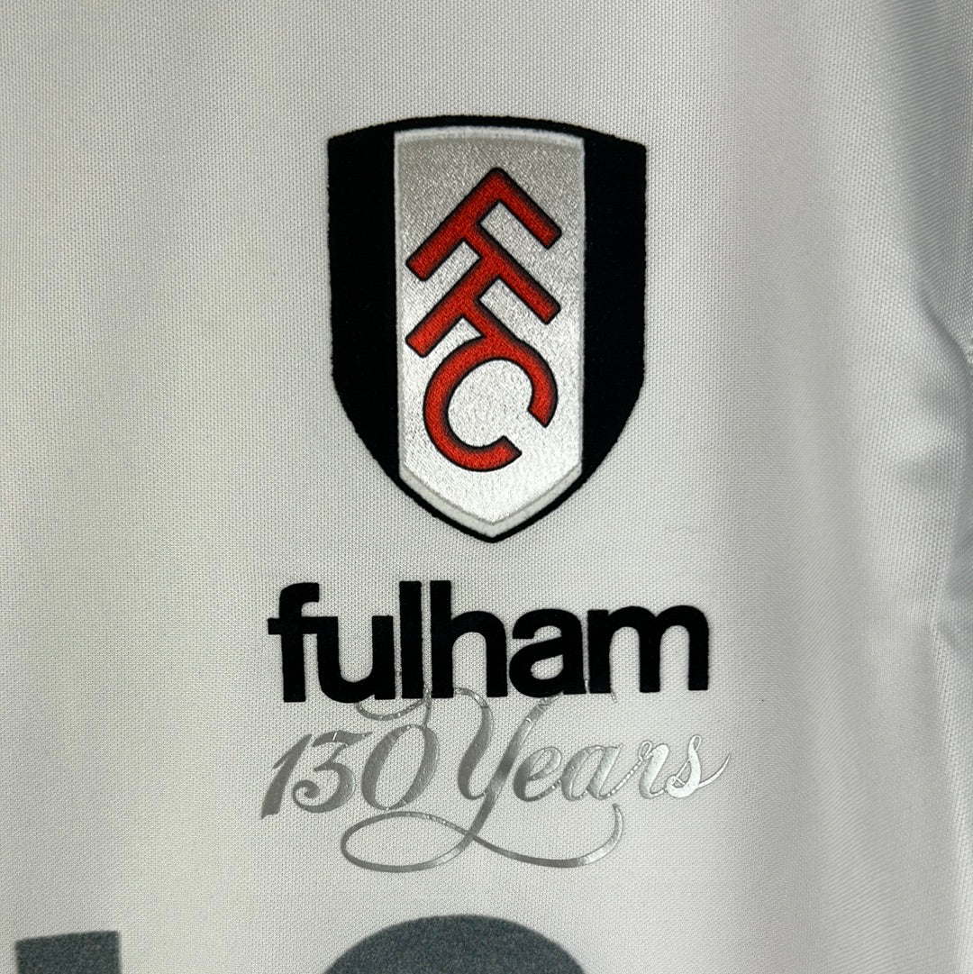 Fulham 2009/2010 Match Isssed Home Shirt - Murphy 13 - 130 Years