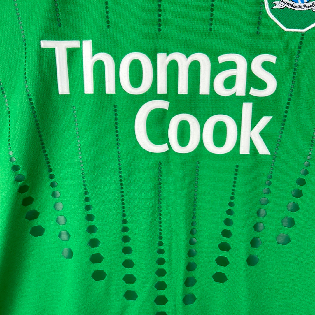 Manchester City 2004-2005 Player Issue Goalkeeper Shirt - Weaver 12