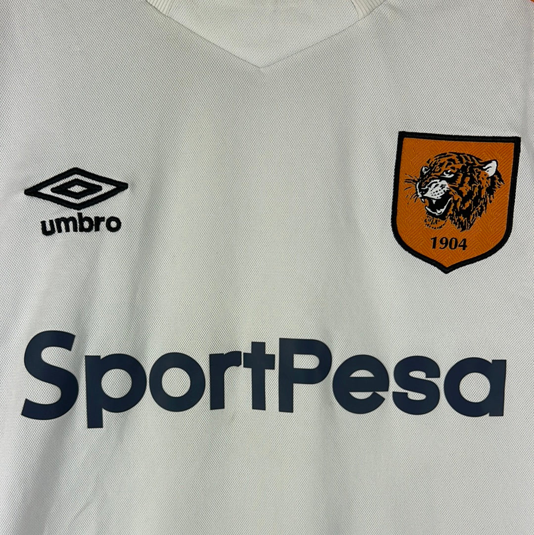 Hull City 2017/2018 Match Worn/ Issued Away Shirt - MacDonald 50