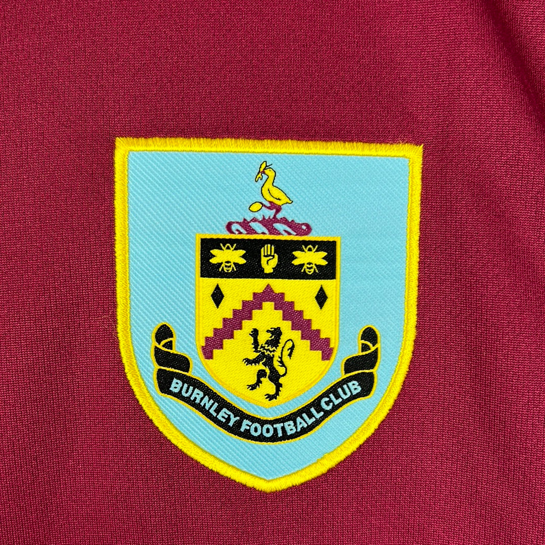 Burnley 2020/2021 Match Worn/ Issued Away Shirt - Wood 9