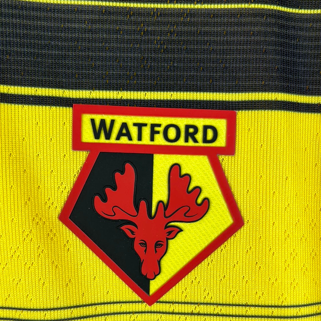 Watford 2021/2022 Match Worn Home Shirt - Sarr 9