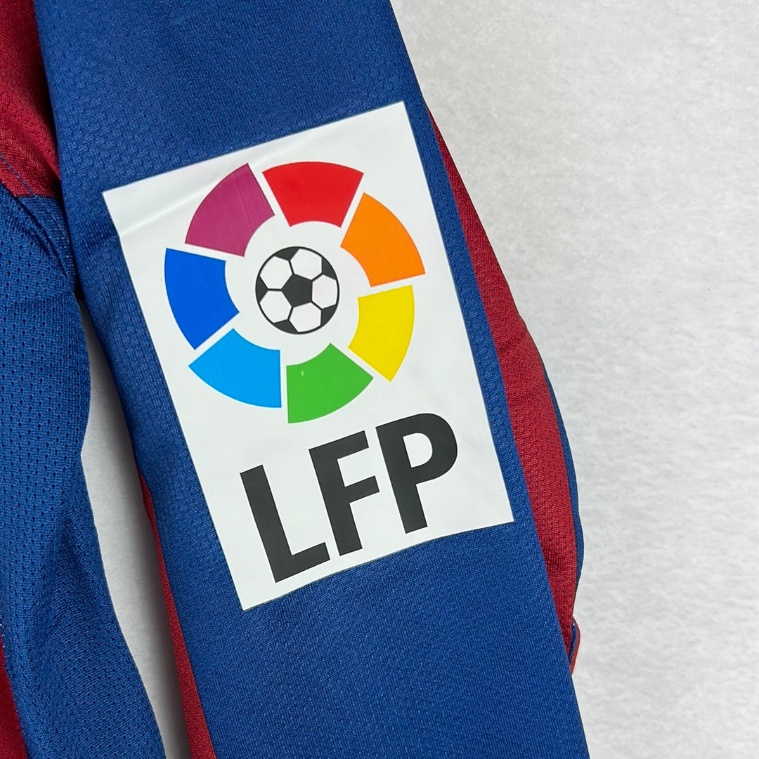 Barcelona 2007/2008 Player Issue Home Shirt - Bojan 27 - Long Sleeve