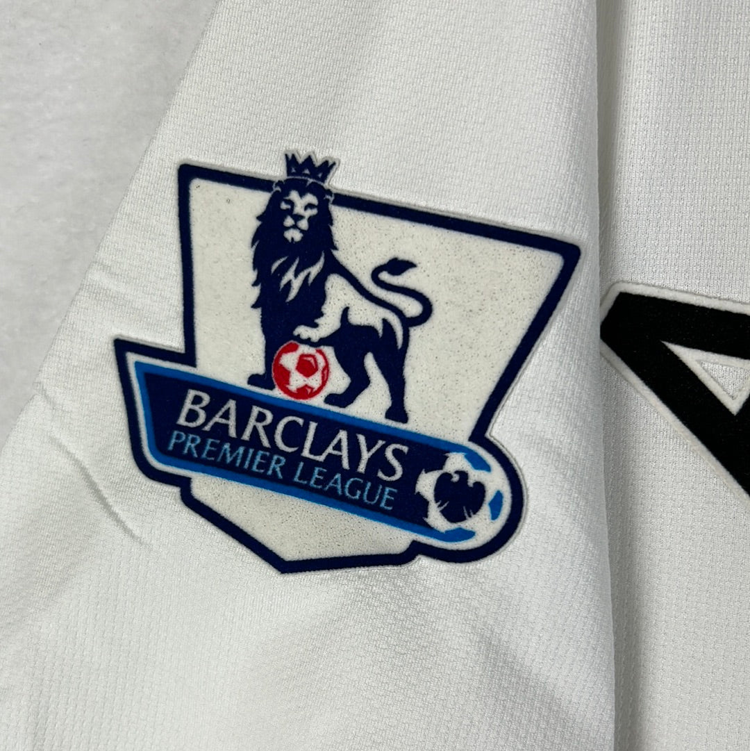 Fulham 2008/2009 Match Worn/ Issued Home Shirt - Johnson 8