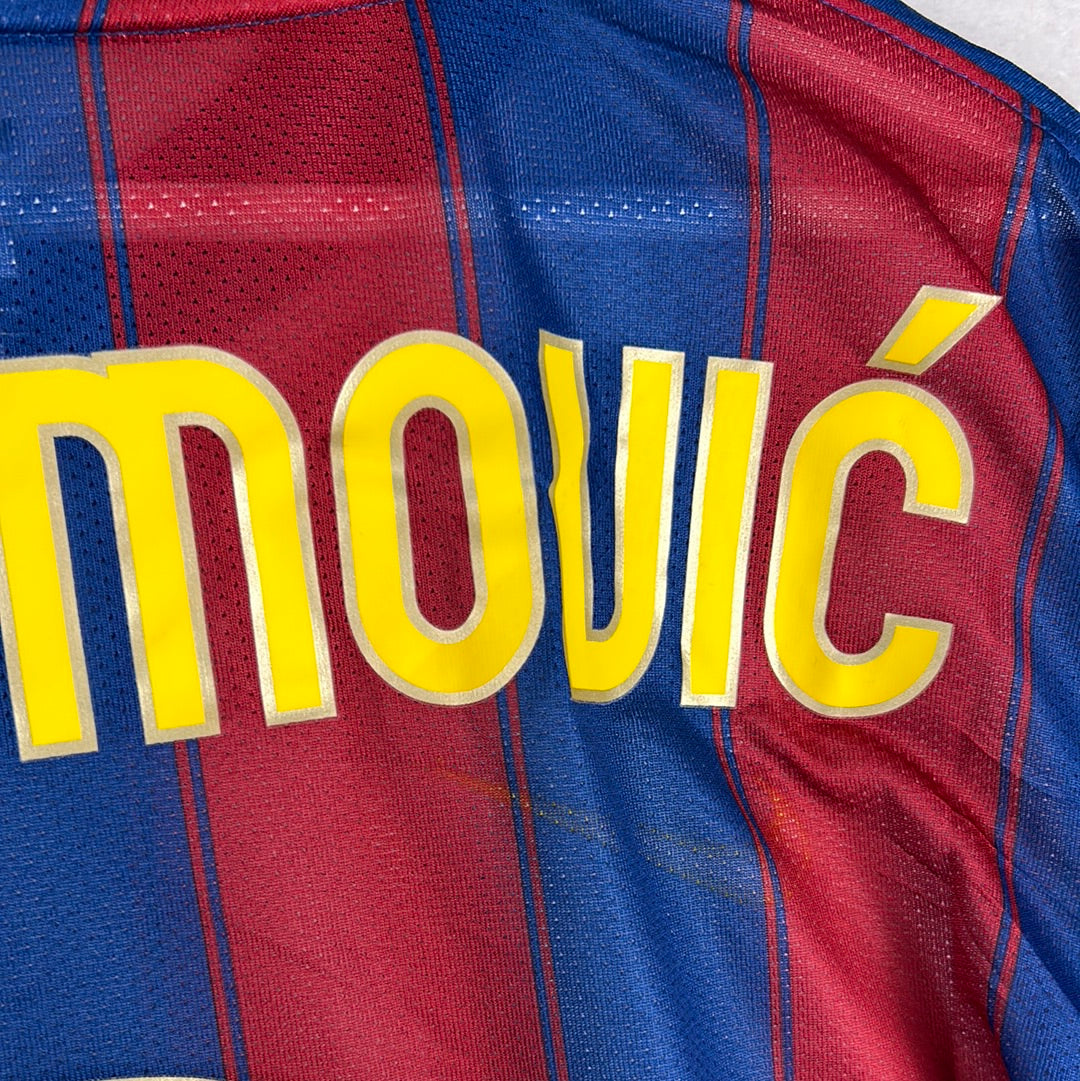 Barcelona 2009/2010 Player Issue Home Shirt - Ibrahimovic 9