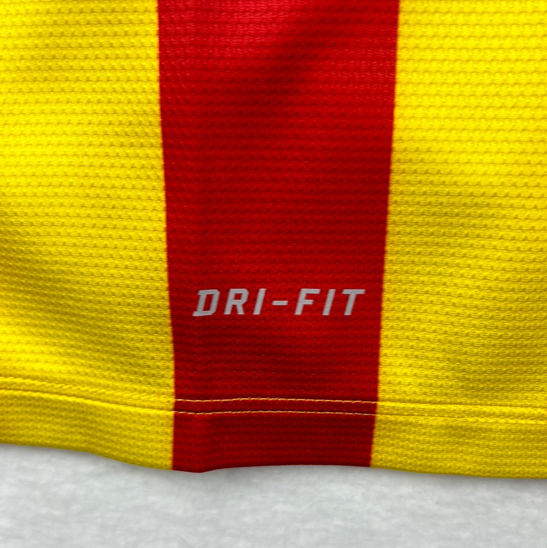 Barcelona 2013/2014 Player Issue Away Shirt - Sergio 16 - La Liga